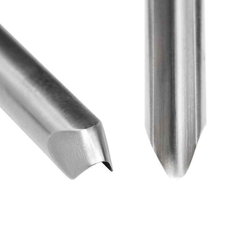 SIIIXS 3/8" HSS Bowl Gouge with Side Grind(1/4" Flute), Wood