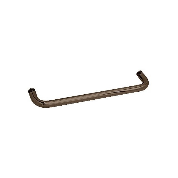 CRL 24" Oil Rubbed Bronze (BM Series) Single-Sided Towel Bar without Metal Washers
