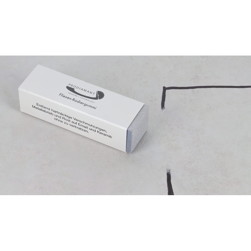 PRODIAMANT Tile Eraser for Cleaning Sanitary Ceramic Enamel Tiles and