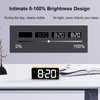 HOMVILLA Alarm Clock, Mains Powered Alarm Clock with Adapter -