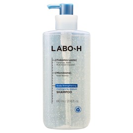 LaboH Large Capacity Scalp Cooling No-Sebum Hair Loss Relief Functional Shampoo, 610ml, 1 Piece / 라보에이치 대용량 두피 쿨링 노세범 탈모 완화 기능성 샴푸, 610ml, 1개