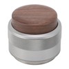 Coffee Distributor Tamper Constant Pressure 304 Stainless Steel Wood Handle