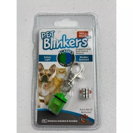 Flipo Pet Blinkers LED Safety Light For Small Breed Collars/Harnes