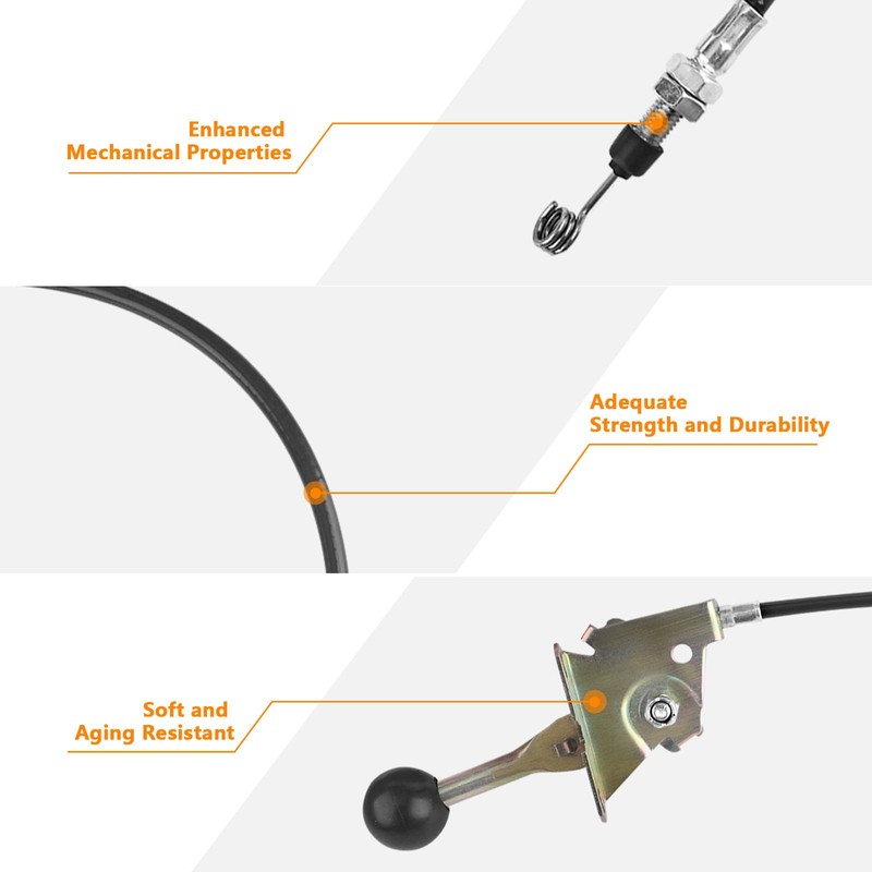 showingo 064-8057-00 Brake Cable Replacement for Bad Boy MZ/MZ Magnum