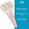 GRÄWE Disposable Cutlery Wooden Spoons 100 Pieces Wooden Cutlery Eco