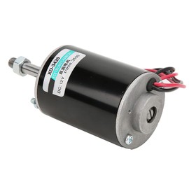 Permanent Magnet DC Motor,12/24V 30W 3500/7000rpm High Speed CW/CCW Permanent Magnet DC Motor for DIY Generator (12V3000 RPM)