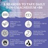Magnesium Glycinate 5-in-1 Complex - 1546mg Supplement with Real Bisglycinate,