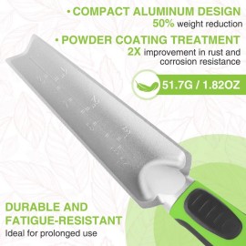 WORKPRO 5PCS Garden Tool Set Powder Coating Compact Aluminum Gardening Tool Set