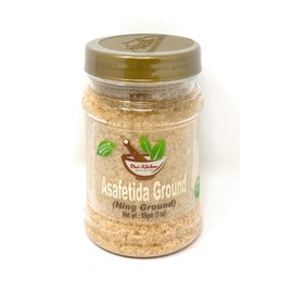 Desi Kitchen Spices All Natural | Salt Free | Vegan | (Asafetida (Hing) Ground 3oz)