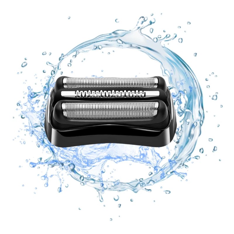 DKKPIA Shaver Replacement Foil Head For Braun 21B Wet Dry