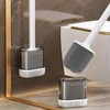 JOYBOS Toilet Brush with H.38cm Base, Nylon (bristles), Plastic (handle),