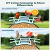 Smart Bird Feeder with Camera Solar Powered - 2K HD