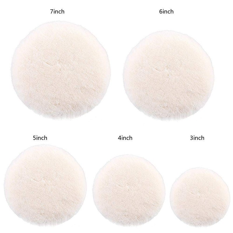Car Wool Polishing Pad Auto Woolen Buffing Waxing Pad Polisher