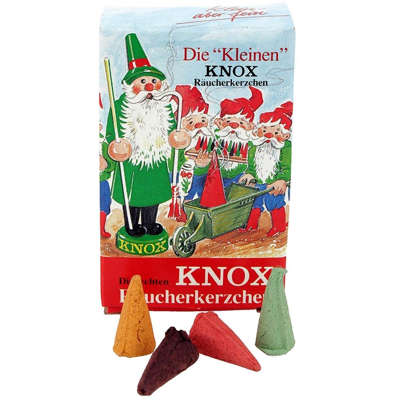 Knox Mini German Incense Cones Variety Pack Made Germany for