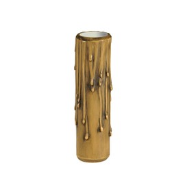 B&P Lamp® 4" Antique PolyBeesWax® Candle Covers, Fits Candelabra Sockets