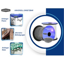 EnB, Expander Rope, Rubber Rope, Tarpaulin Rope, Inch Rope, Various Lengths and Designs, Trailer Accessories, Trailer Net, Trailer Tarpaulin, Tension Rope 8 mm (Expander Rope Polypropylene Fibres