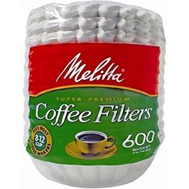 Melitta Basket Coffee Filters, 600 ct. (pack of 6)