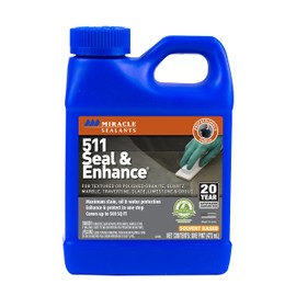 Miracle Sealants 511 Seal & Enhance Premium Enhancing Sealer for Stone & Tile, Pint