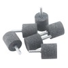Inovsolid 6 Pcs 30 mm Cylinder Shape Grinding Stones 1/4