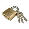 25mm Steel Shackle Solid Brass Pad Lock