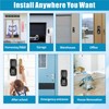 Jyvlucient Key Safe Wall Mounted Key Lock Box for Outside