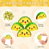 RoundFunny 30 Sets Emotional Gifts Bulk Cute Resin Luminous Pickle
