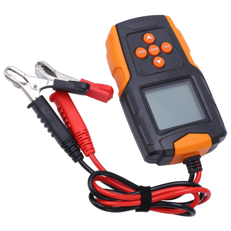 Smart Battery Tester Buzzer Alarm Portable Digital Display Battery Checker