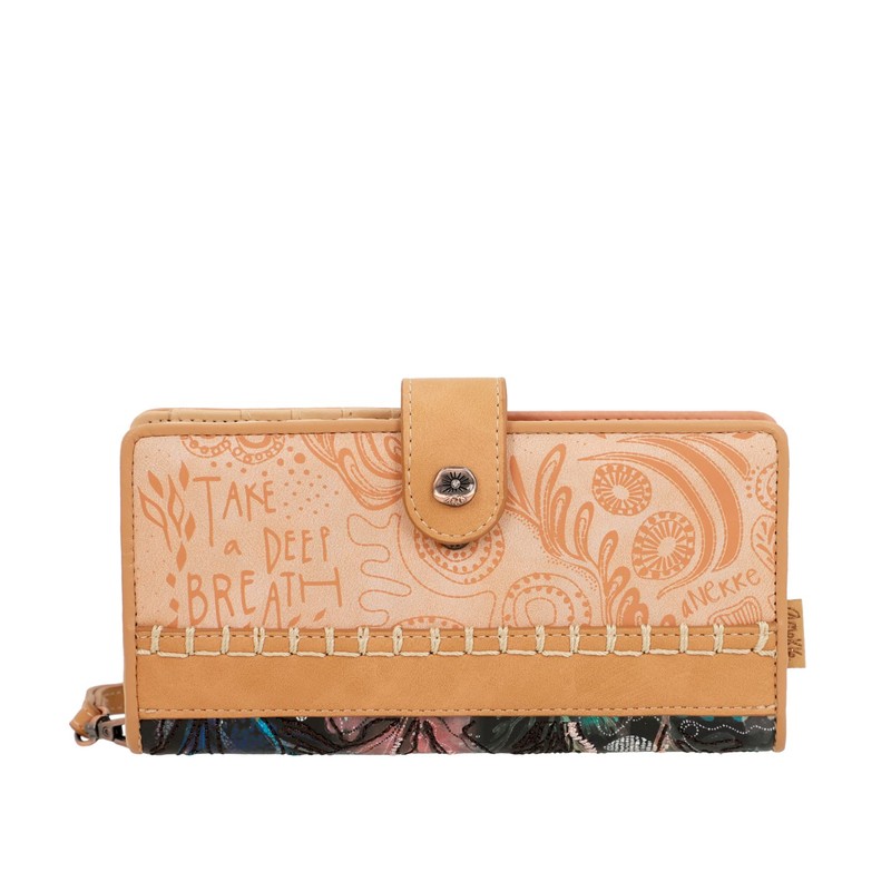 Anekke Mediterranean Coral Wallet 18.5 cm, red