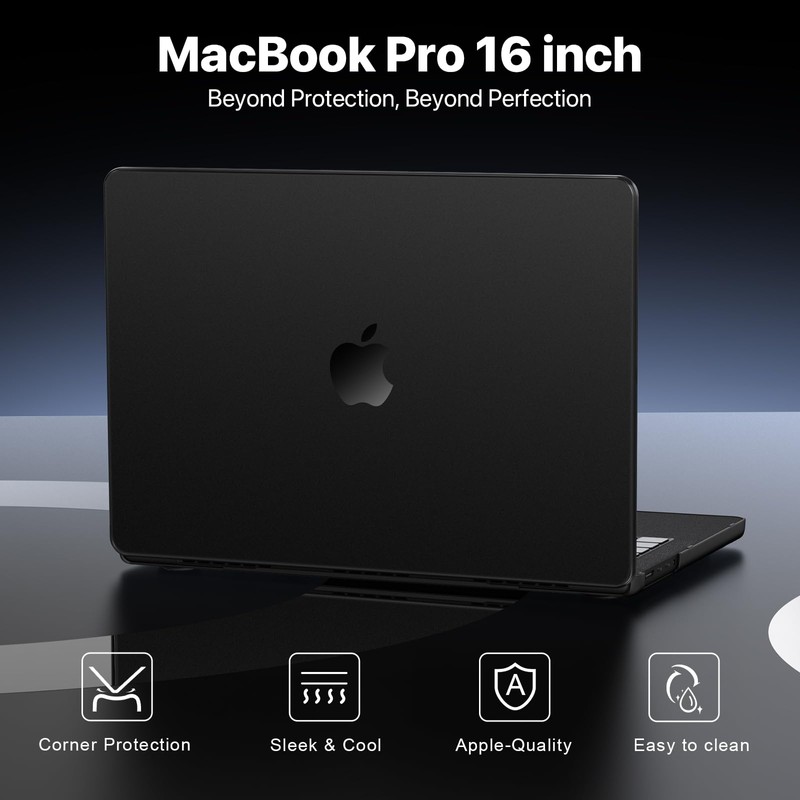 Macaset for MacBook Pro 16 inch Case 2024-2021 M4 M3
