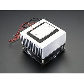 Adafruit 1335 Peltier Thermoelectric Cooler Module with Heat Sink Assembly, 12 Volt, 5 Amp