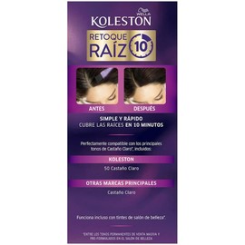 Koleston Tinte Retoque de Raíz Permanente 50 Castaño Claro, 70 ml - Paquete de 1