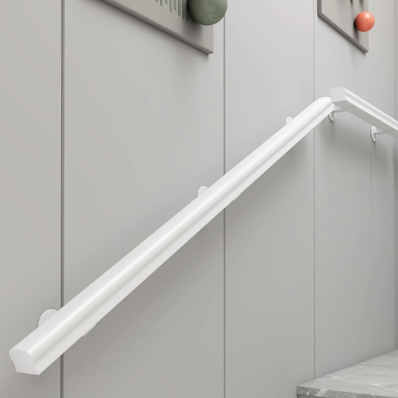 Wooden Handrails, 1-14ft Non-Slip Staircase Handrail,Wall Mounted Barrier-Free Staircase Grab