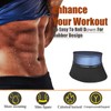 REMEBSWEAT Waist Trimmer for Men Sauna Belt, Neoprene-Free Waist Cincher,