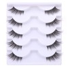 Half Lashes Lashes Natural Look Wispy 3/4 False Eyelashes Fluffy
