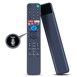 RMF-TX500U Voice Remote Control Replacement for Sony Bravia LED OLED LCD 4K UHD HDTV HDR Android TV KD-75X75CH XBR-55A8H XBR-55X950G XBR-65A8H KD-65X750H XBR-49X950H XBR-75X900H XBR-75X850G