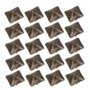 20 Pcs Antique Decorative Tacks Quadrate Appearance Clavos Decorative Nails