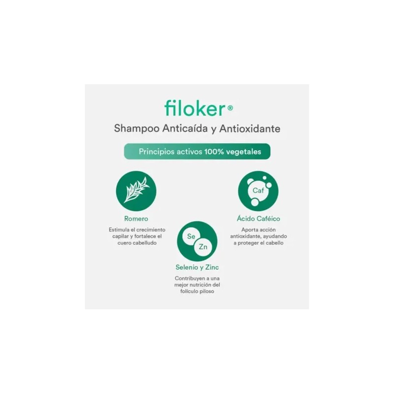 Inbiotech Filoker Shampoo 250ml Anticaída Protege Fortalece