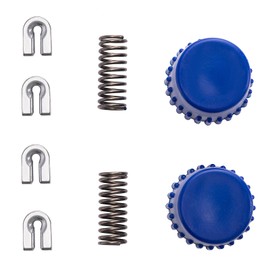 Trimmer Head Repair Kit: 2Pcs 537185801 Bump Knob + 2Pcs 537186001 Spring + 4Pcs 537185902 Eyelet,Sleeve Compatible with Husqvarna T35 123L 225L 232L 322L 323L 324Lx 325L 326L 525LS 530LS 535LS