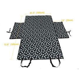 Pet Dog Trunk Cargo Liner - Oxford Car SUV Seat Cover - Waterproof Floor Mat for Dogs Cats - Washable Dog Accessories