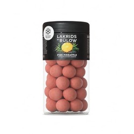 LAKRIDS BY BÜLOW - PINK PINEAPPLE - 9.5 oz - Chocolate Covered Gourmet Licorice made in Copenhagen