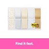 Post-it Flags, 5" X 1.7", 100 Flags with Dispenser, Assorted