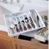Rubbermaid Adjustable Cutlery Tray, White