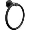 JZS Hand Towel Holder, Matte Towel Ring for Bathroom, Stainless
