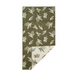 Carstens, Inc. Pinecone Rustic Décor Bath Towel