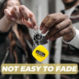 TEHAUX 12PCS Mini Automatic Tape Measure Keychain - Portable Steel Ruler with Key Ring, Assorted Colors, 1.38 X 1.38 X 0.59 Inches, Ideal for Kids and Sewing, Random Color