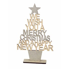 Heaven Sends We Wish You a Merry Christmas Tree Large