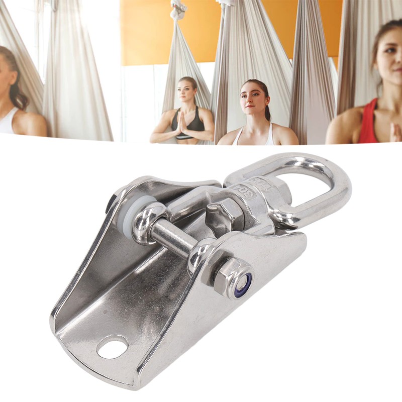 Swing Hanger 360 Degree Rotate Suspension Carabiner Hook Hardware Kit