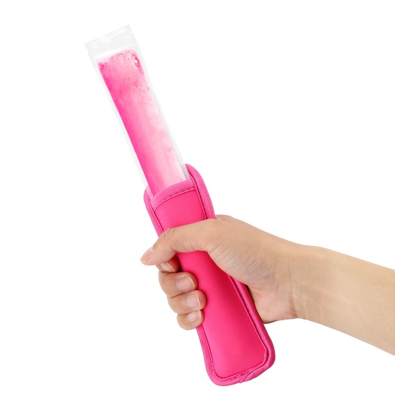HaiMay - 12 soportes reutilizables para paletas de helado, fundas