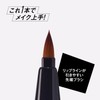 Kai NEROBIANCO KQ3503 2-Way Lip Brush, Make-up Brush, Wide, Tapered