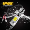 AUXLIGHT H3 LED Fog Light Bulbs 6000K Xenon White, Super